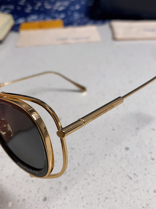 ルイヴィトンサングラス角部分ディテール